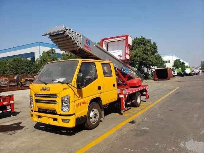 六安附近云梯车出租 砂石搬运